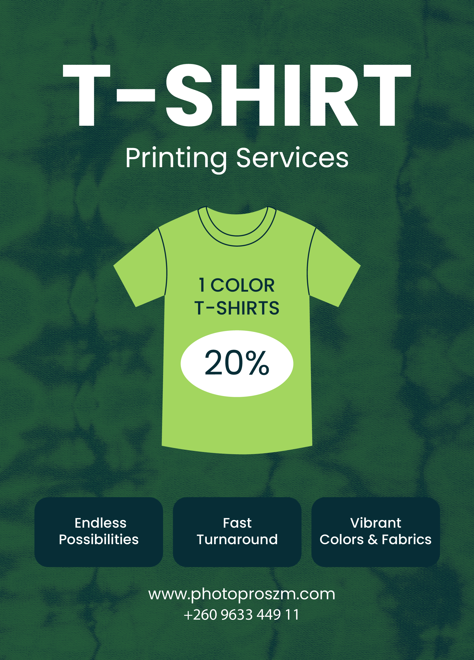 Custom Printed T-Shirt